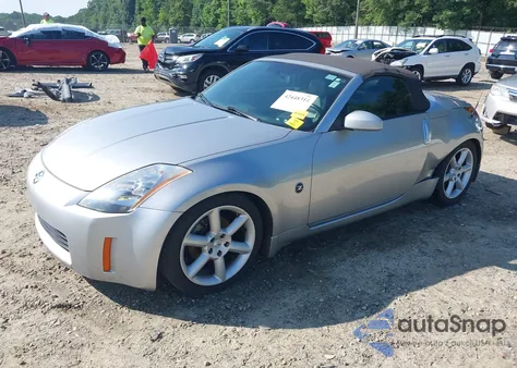 2004 Nissan 350Z Touring из США, поврежденный, VIN JN1AZ36A94T003952